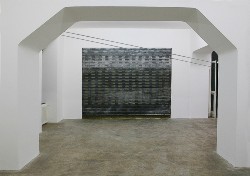 Perino & Vele - Closed for this week, 2001
galvanized iron, papier-mâché
cm 284 x 350