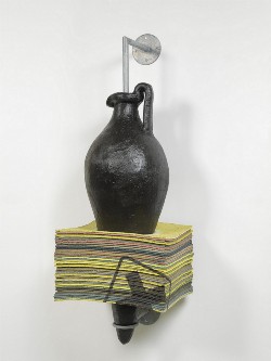 Perino & Vele - Elpìs 11, 2013
papier-mâchè, galvanized iron, fibreglass, bitumen, tempera (43 sheets)
cm 129 x 49 x 44